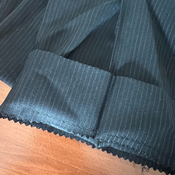 Full Black pinstripe suit - Moores - Picture 4 of 8